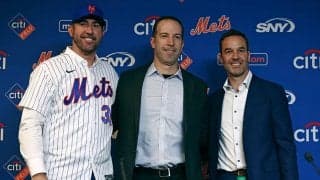 【MLB】サイ・ヤング賞右腕のバーランダー、メッツ入団会見　同僚・千賀滉大へのアドバイス任せろ