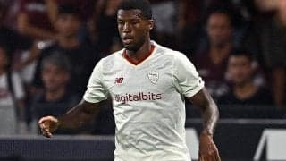 ワイナルドゥムの戦列復帰迫る！　ローマのチーム練習に復帰