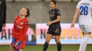 アーセナル岩渕真奈がCLで今季初ゴール、チームは9発圧勝「少しはチームに貢献することができました」