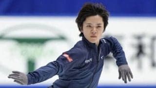 全日本フィギュア男子の本命・宇野昌磨はミスの気配なし。過密日程にも「できる範囲を把握して最高のパフォーマンスを」と冷静