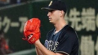 オリックス、ワゲスパック残留を発表　日本シリーズ胴上げ投手、先発＆救援で貢献
