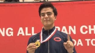 ウエノがクルーザー級初代王者に輝く！-全日本ボクシング選手権大会後インタビュー