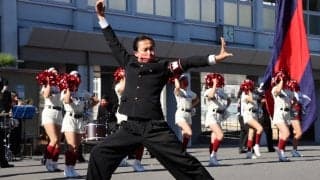 観客と共に盛り上がり『原点』回帰！　４年生最後のデモンストレーション