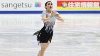 紀平、大きなミスなく『タイタニック』の演技を届け「本当に幸せ」／女子ＦＳ