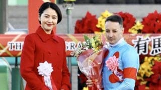 長澤「見応えのあるレースに感動」有馬記念プレゼンター