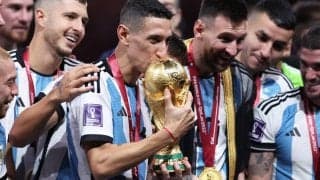 「やっぱりこうじゃなきゃ」W杯決勝でゴールのディ・マリア、右太腿に栄光のトロフィーを刻む