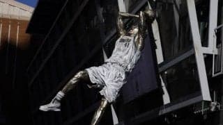 マブスがダーク・ノビツキーの彫像を初公開…本人が「面白い」と語ったこととは？