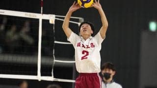 坂出工 春高でもマジカルコンビバレー旋風の予感　西山監督「夢を与えるバレーボールをしたい」【春高出場校の天皇杯①】