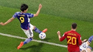 「線上の魔術師」「ミリをコントロールする」三笘薫がW杯で話題の“三笘の1ミリ”をすぐさま再現!? クラブ公式が煽り話題に「どこかで見たことある!?」