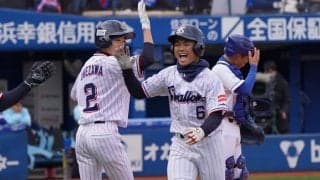 ノーノー食らった翌日に衝撃の2HR　燕Jr.の1番が言い聞かせた「下手なりに全力で」