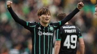 「本能が研ぎ澄まされている」見事な旗手怜央の縦パスから古橋亨梧の完璧トラップで日本人ホットライン開通！得点ランクトップの14ゴール目