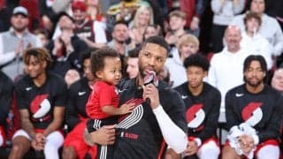 トレイルブレイザーズの球団得点記録を塗り替えたデイミアン・リラード「もう一つだけ達成しなきゃならないことがある」