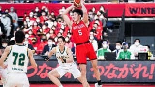 リバウンド面で大きく貢献した開志国際の武藤俊太朗、「完璧なオールラウンダー」を目指す