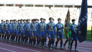 「わんぱくヘアーじゃない！！」OBの大久保嘉人氏が法被姿で12年ぶり選手権復帰の国見高校をスタンド観戦も、注目は髪型に？「戻ってる」