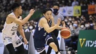 横浜BCが群馬を破って5連勝を飾る…河村勇輝が22得点10アシストとホームで躍動