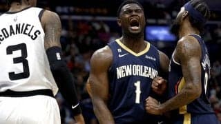 試合終盤の14連続得点で勝利を飾ったザイオン「『彼は勝者だった』と言ってもらいたい」