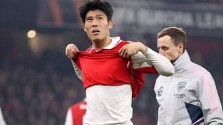 「トミが戻ってきた」「無事に復帰」W杯後ついに冨安健洋が生存確認…アーセナルのトレーニングで元気な姿、三笘薫とマッチアップなるか？