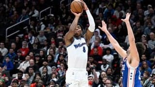 第3Qで猛攻を仕掛けたウィザーズがマジックに勝利…八村は16得点7リバウンドで貢献