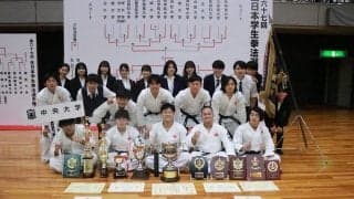 12年ぶり府立優勝！主将「チームのみんなに助けられた」─第67回全日本学生拳法選手権大会