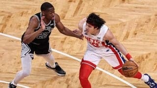 波状攻撃でスパーズを撃破したネッツが連勝数を「12」へ…渡邊は7得点5リバウンドを記録