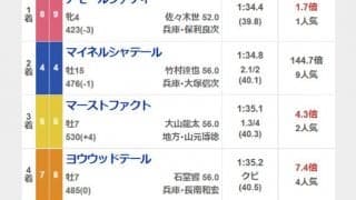 【地方競馬】明け15歳のマイネルシャテールが大激走2着！ 同世代にオルフェーヴル＆ロードカナロア