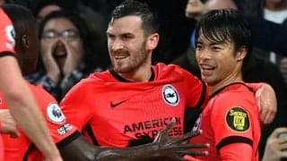 三笘の2戦連発弾！敵地で4ゴールを奪ったブライトンが不調エバートンに快勝《プレミアリーグ》