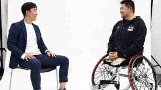 斎藤佑樹×車いすバスケ香西宏昭が思い描くスポーツ界の未来「もう野球だけやりなさいは流行らない」