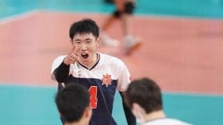 東北が岡山東商に快勝　安食浩士、小山暖人の両エースが牽引／春高バレー