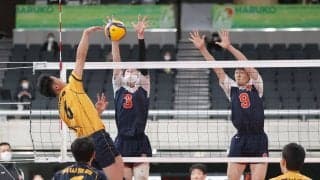 東北の日米ハーフ、坂本アンディ世凪はマスクを着用したままプレー「無自覚でつけていた」／春高バレー