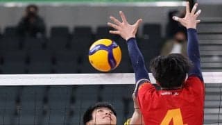 一関修紅が初戦突破　石川主将、兄に誓ったセンターコート／春高バレー