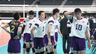 前回大会４強の雄物川が初戦敗退　宇佐美監督「チームの甘さや弱さがこういう大舞台で出た」／春高バレー