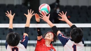 京都橘が初戦突破　攻守に安定　春高バレー