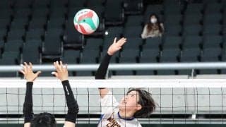 春高バレー　新潟中央、歴史刻む全国初勝利