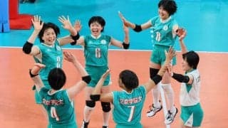 文京学院大女、４年ぶり「春」白星　最終セット７点差逆転！／春高バレー