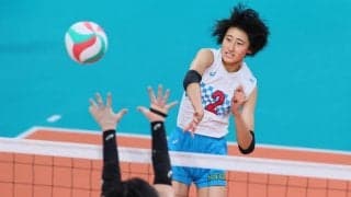 大友愛さん娘、スーパー１年生・秋本美空が衝撃デビュー！最高到達点３００センチスパイクで共栄学園初戦突破導く／春高バレー