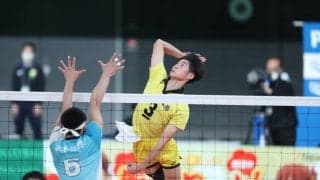 速い攻撃を制した鎮西が2回戦突破、エース舛本が試合をけん引【春高2023】