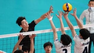 前々回大会覇者の東福岡が危なげなく初戦突破　それでも藤元監督「６０点くらい」／春高バレー