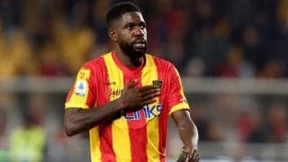 ユムティティにラツィオサポーターから人種差別チャント…涙を流してピッチを後に