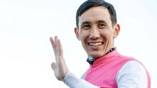 ホープフルSでGI初勝利 B.ムルザバエフ騎手に短期騎手免許