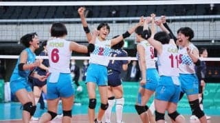 共栄学園　逆転勝利で３回戦進出　春高バレー