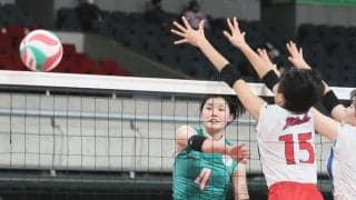 文京学院大女　連日の激戦も一歩及ばず　春高バレー