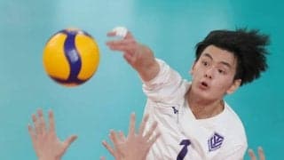 東洋　相手の高い壁崩せずストレート負け　春高バレー