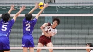 早実　最後まで流れつかめず　春高バレー