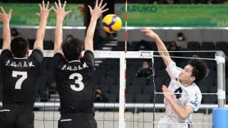 東海大相模は東福岡のブロックに完敗　田路監督「経験したことのない高さ。一番の宿題です」／春高バレー