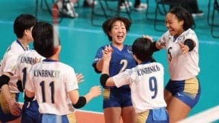 金蘭会がベスト８進出、2年生エース上村を中心に4大会ぶりの日本一へ／春高バレー