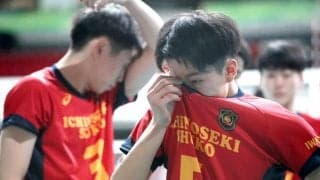 一関修紅、あと一歩で８強届かず　強豪・開智にフルセット負け／春高バレー