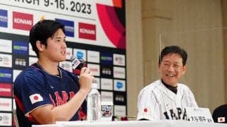 侍・栗山監督、大谷翔平の二刀流起用は「エ軍に確認」　合流時期は「なるべく早く」