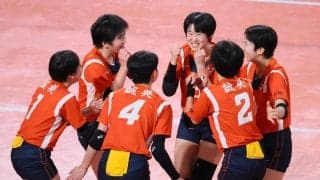 誠英が５年ぶり４強入り　エース・北窓「自分たちのプレーを出し切って優勝できるように」／春高バレー