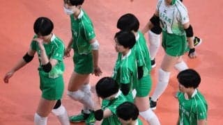 八王子実践が準々決勝敗退　成瀬ももか主将「センターコートで最後は貫井先生を胴上げしたかった」／春高バレー