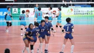 金蘭会が層の厚さ見せつけ3回戦ストレート勝ち 準々決勝はフルセットを制しベスト4入り【春高2023】